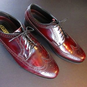 Men Florsheim Shoes Kenmoor Wing tip Oxfort Leathe